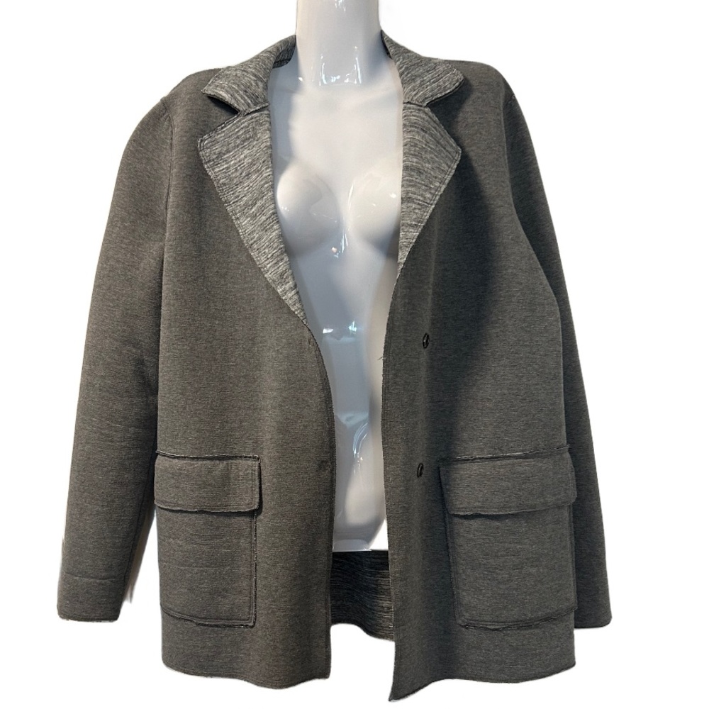 Nordstrom Halogen Gray / Grey Stretchy Blazer Women’s Size S Small